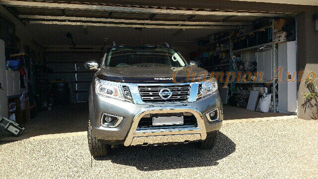 Nissan Navara NP300 D23 2015 - 2020 3.5'' Nudge Bar Stainless Steel