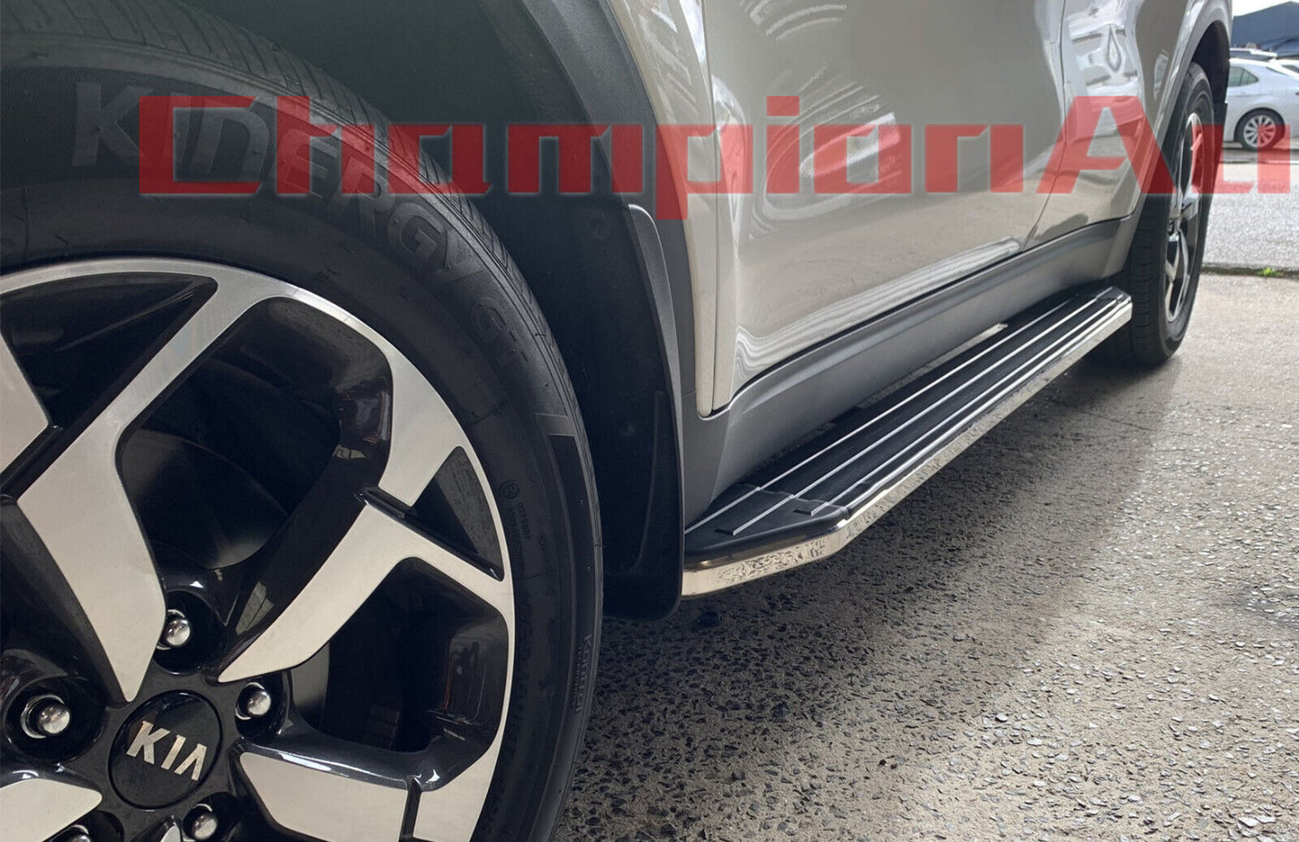 Kia Sportage Aluminium Side Steps Running Boards 2016 - 08/2021 (cmp88)