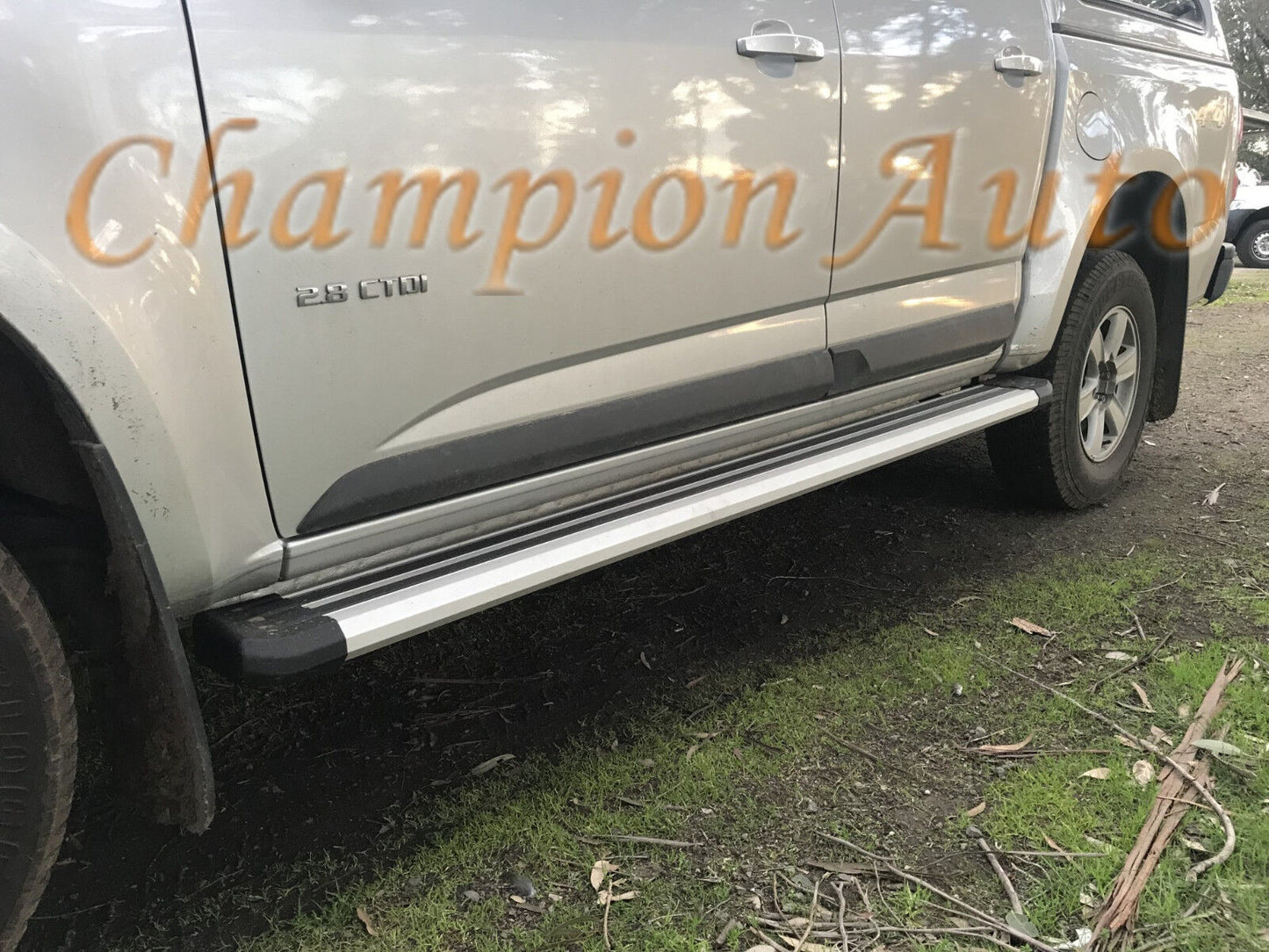 Holden Colorado Dual/Crew Cab Side Steps Running Boards Aluminum 2012-2020 (S6)