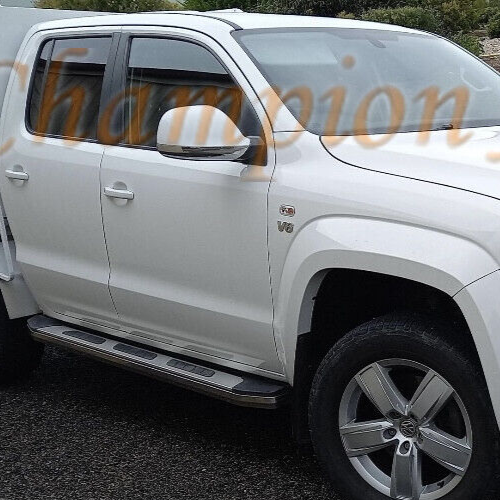 Volkswagen Amarok Dual Cab Side Steps Running Boards Aluminium 2010-2022(CMP 15)