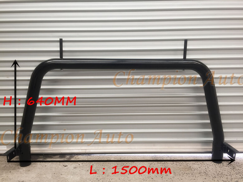 Black Steel Ladder Rack For Nissan D23 NP300 One Rack Only 2015-2022
