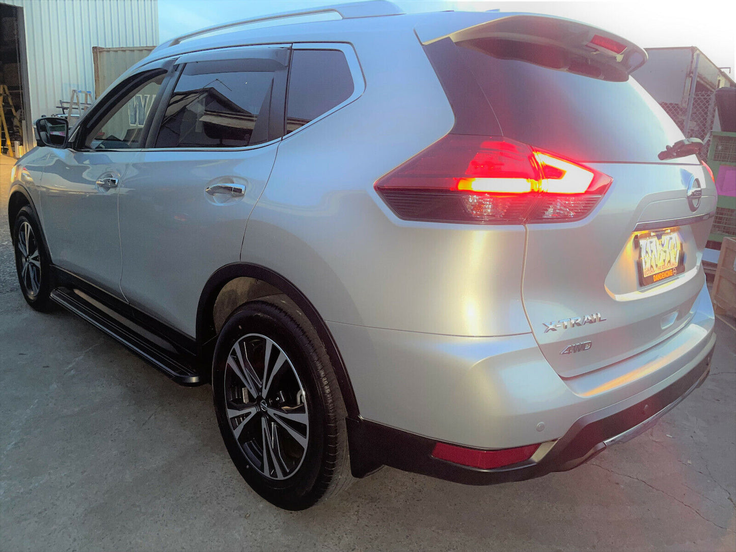 Fully Black Side Steps Alloy for Nissan X-trail Xtrail T32 2014 -07/2022 (XRB)