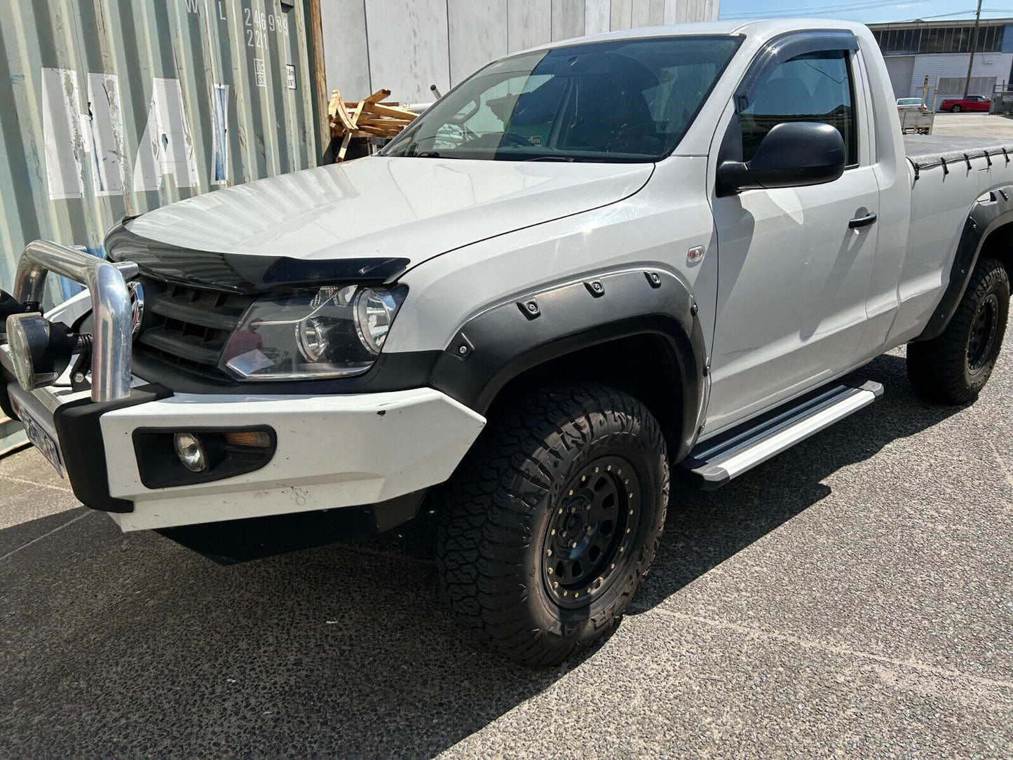 Single Cab Side Steps for VW Amarok single cab 2010-2019 (S6)