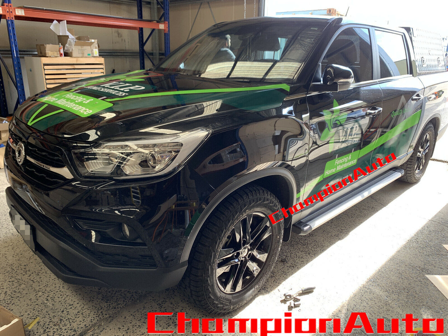 SsangYong Musso / Musso XLV Dual Double Cab 4 DOORS Side Steps 2019 -2024 (S6)
