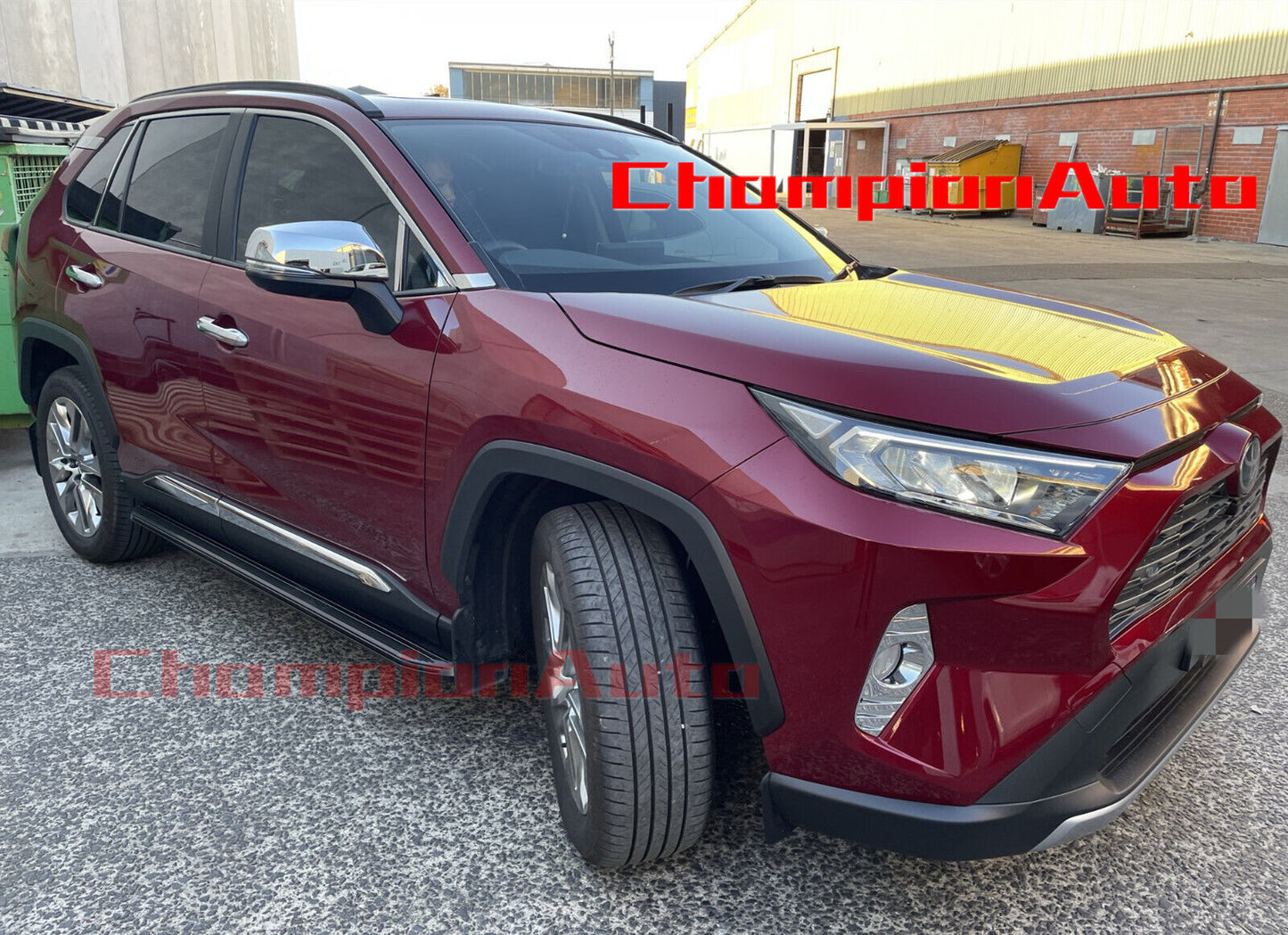 Side Steps Running Boards Aluminium To Fit Toyota Rav4 2019 - 2023 (XRB)