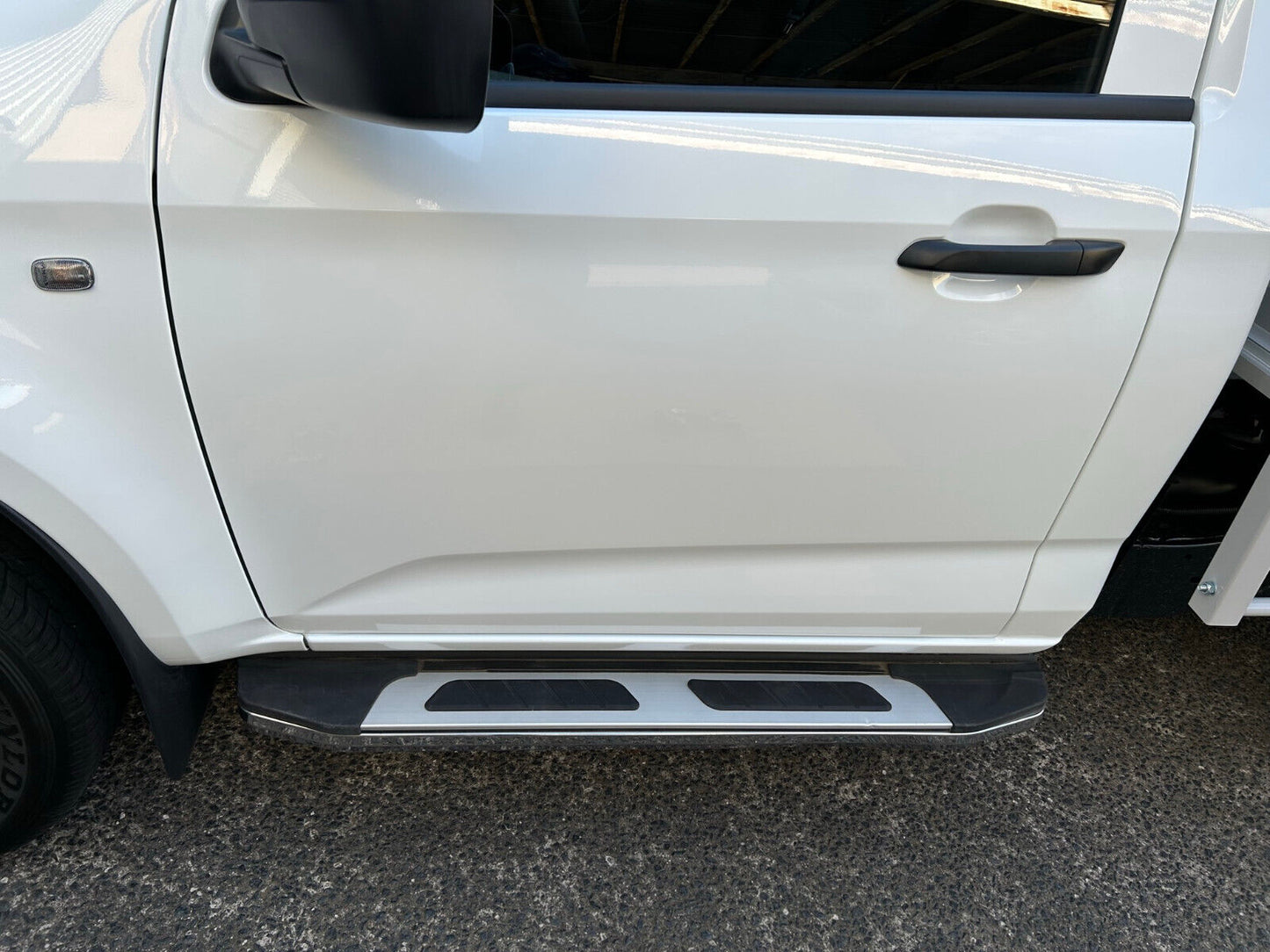 Single Cab Side Steps to fit The New Isuzu D-max Dmax D max 09/2020-2024 (CMP15)