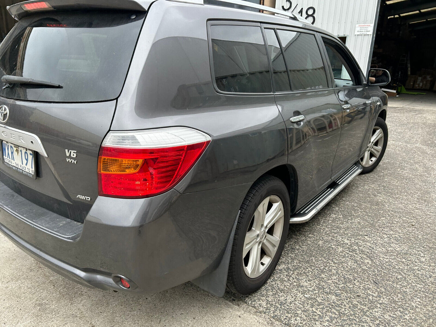 Side Steps Running Boards Aluminium for Toyota Kluger 2008-2013 (CMP94)