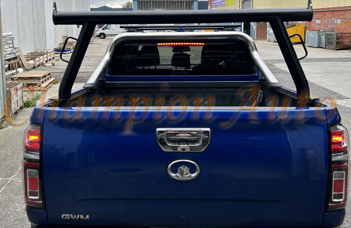 BLACK Alloy Ladder Rack for GWM Cannon 2021+