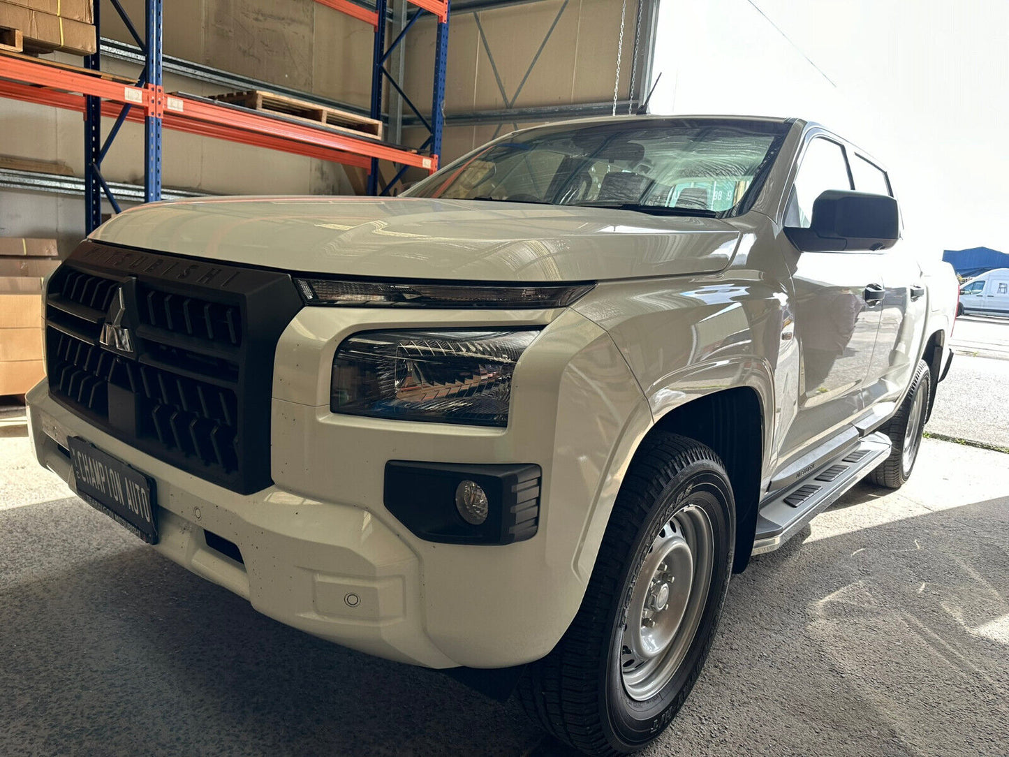 A PAIR Alloy side steps For All-New Mitsubishi MV Triton Dual Cab 2024+(CMP15)
