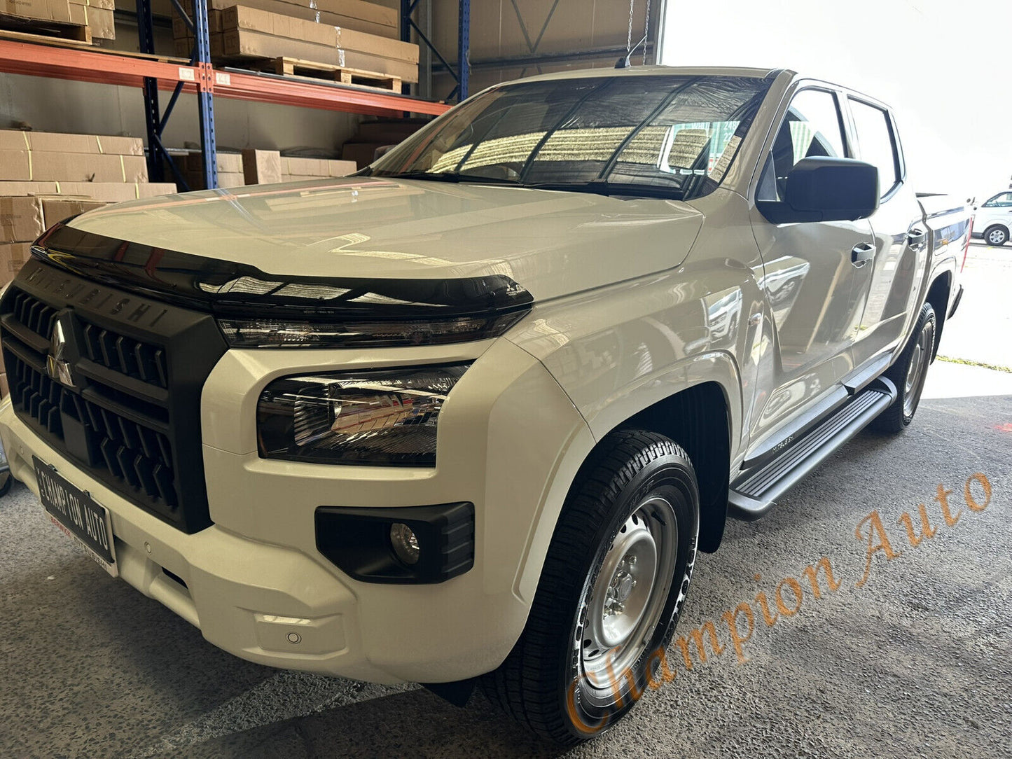 A Pair of Alloy side steps For All-New Mitsubishi MV Triton Dual Cab 2024+ (CBB)