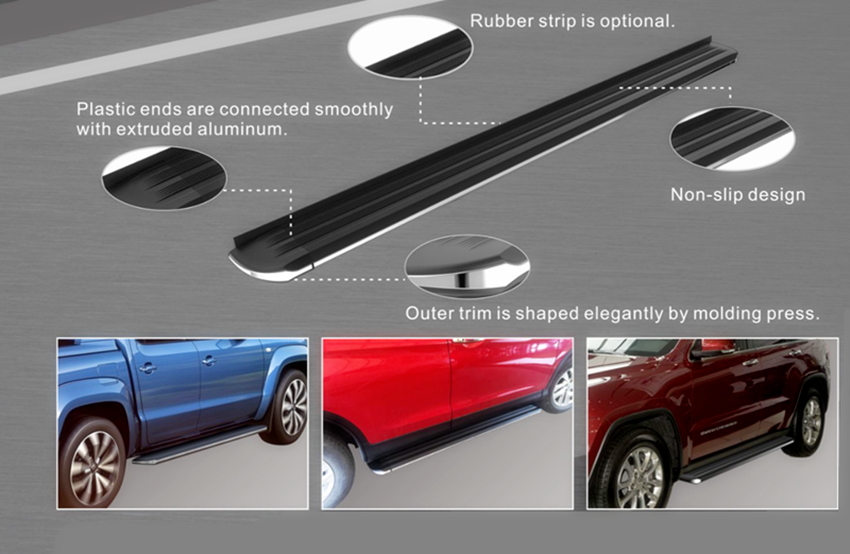 Side Steps Running Boards To Fit HONDA CRV CR-V 2017-2023 (S5)