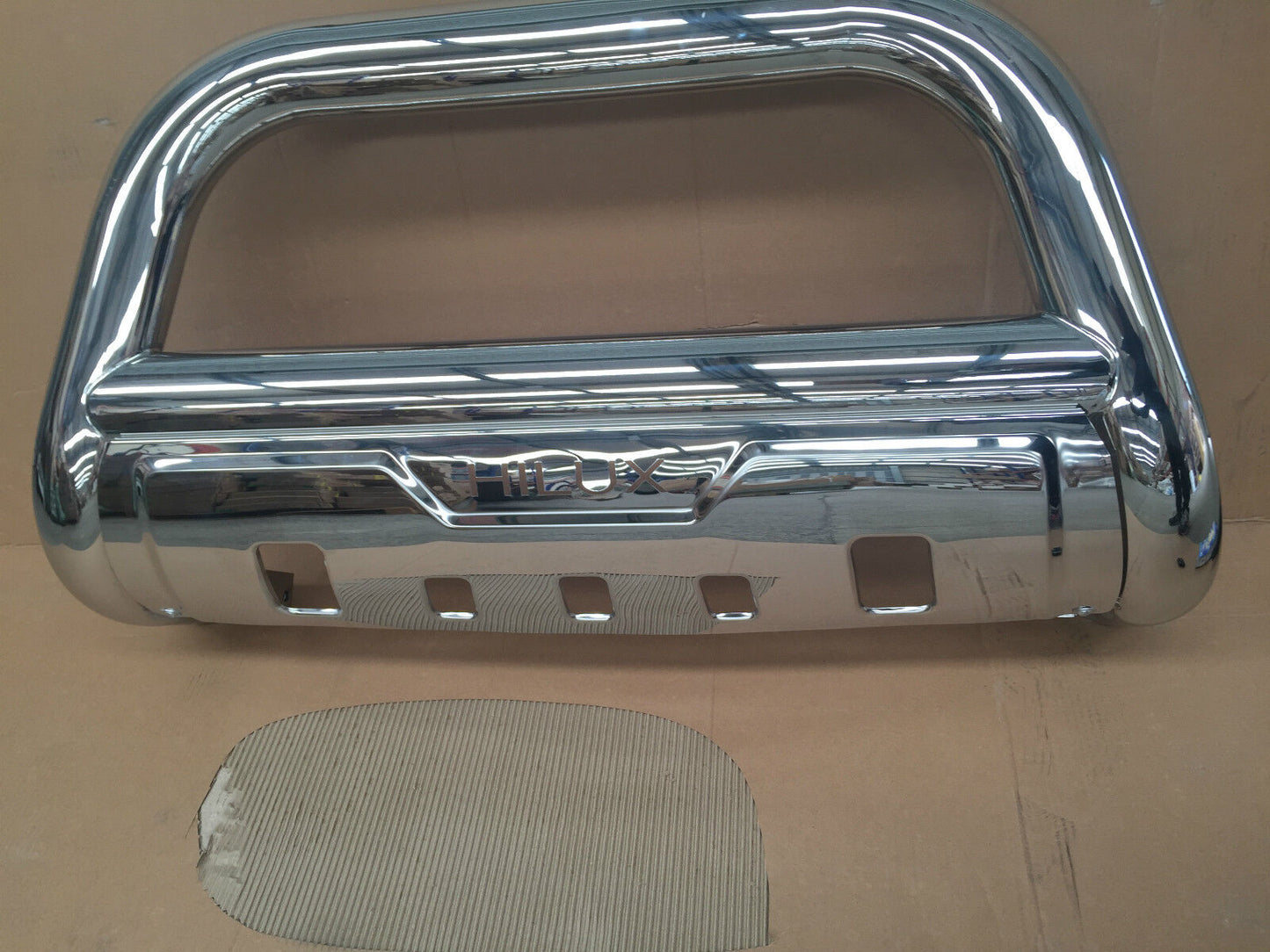 3.5'' Oval Stainless Steel Low Loop Nudge Bar For MAZDA BT50 09/2020-2024