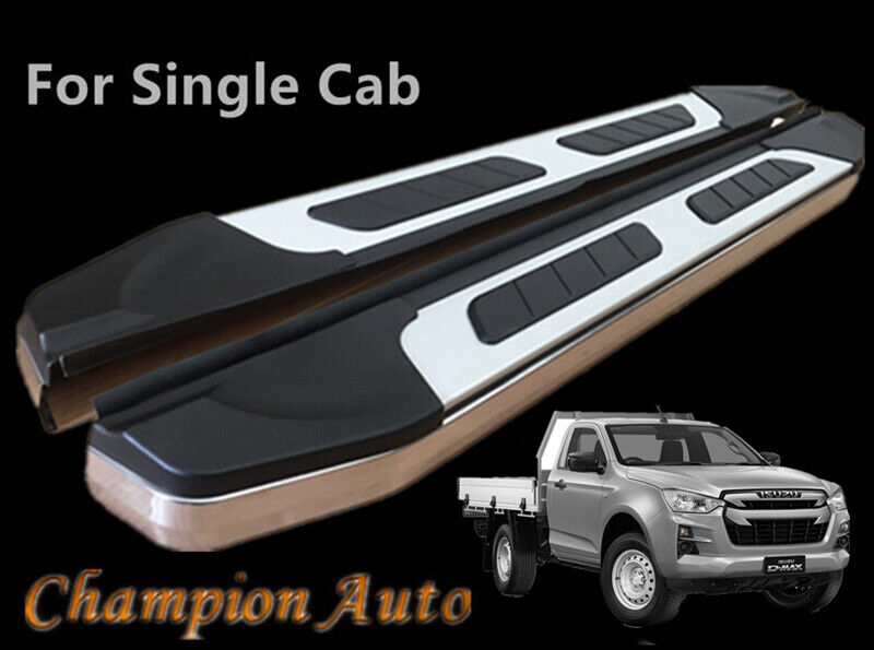 Single Cab Side Steps to fit The New Isuzu D-max Dmax D max 09/2020-2024 (CMP15)