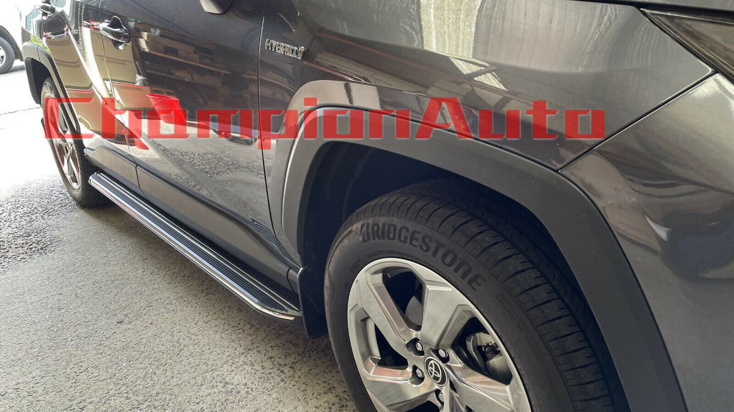 Side Steps Running Boards Aluminium To Fit Toyota NEW Rav4 2019-2024 (XR)
