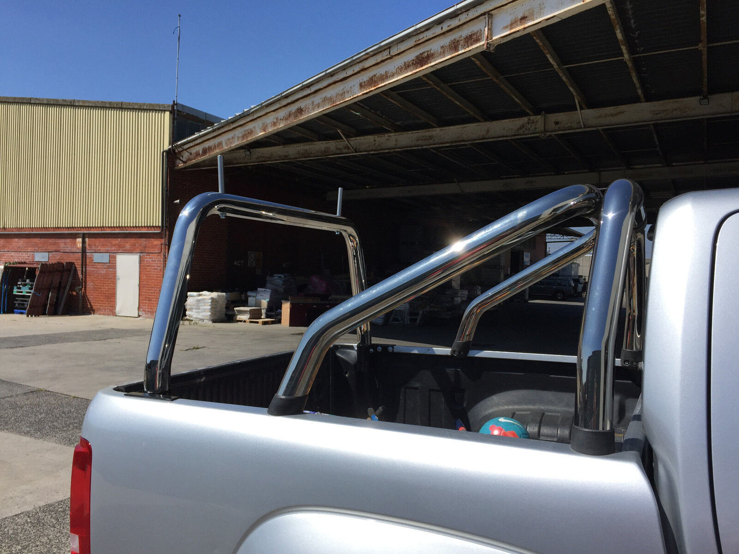 Volkswagen Amarok 2010 - 2022 TUB 3'' Stainless steel Ladder Rack