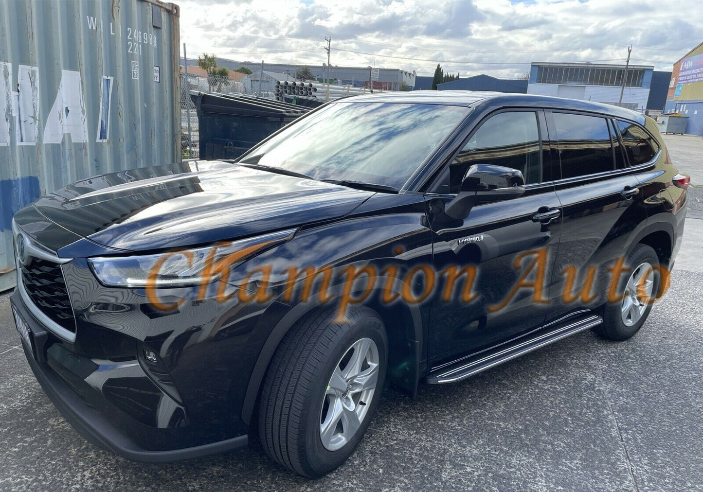 Side Steps Running Boards Aluminium for The New Toyota Kluger 2021 - 2024 (XR)