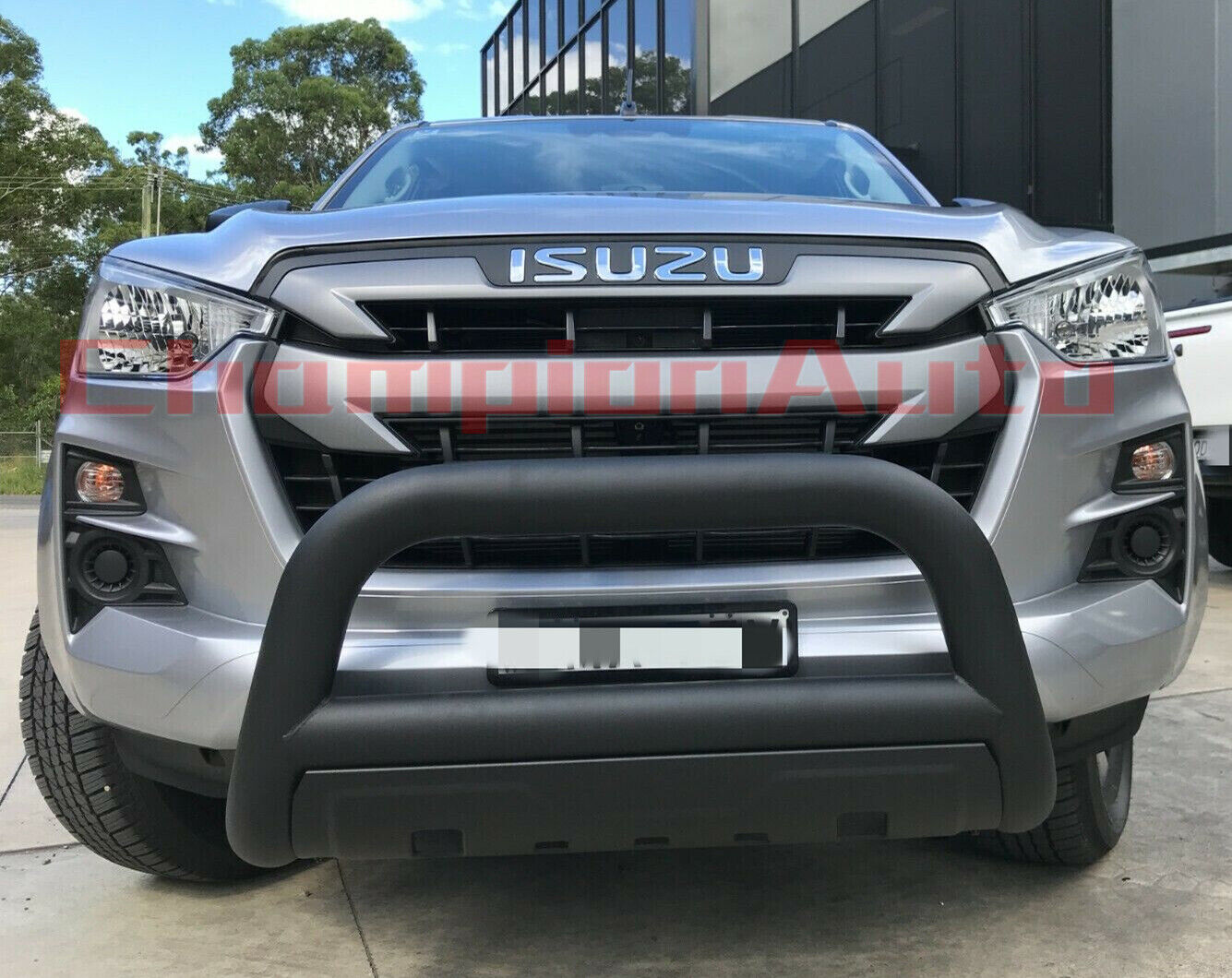 Nudge Bar 3.5'' OVAL Matt Sandy Black FIT Isuzu DMAX D-MAX 9/2020-2024
