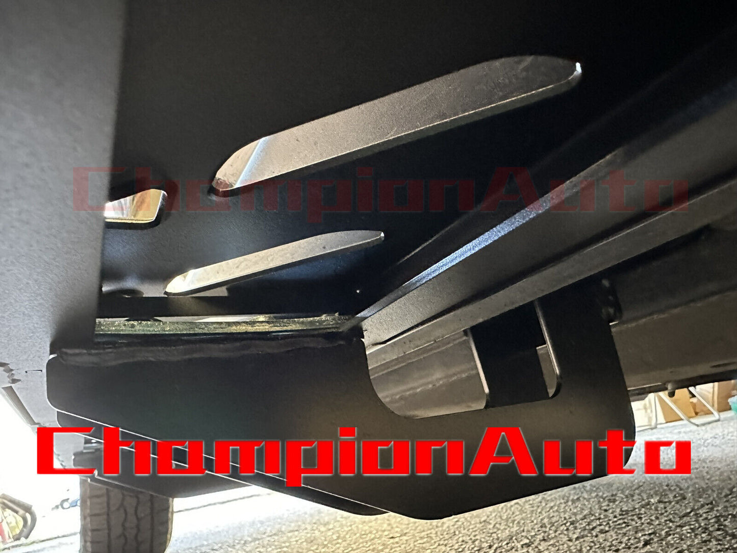 Side Steps For Jeep Grand Cherokee WK 2011-2022 Black Powder Coated Steel(SHARK)