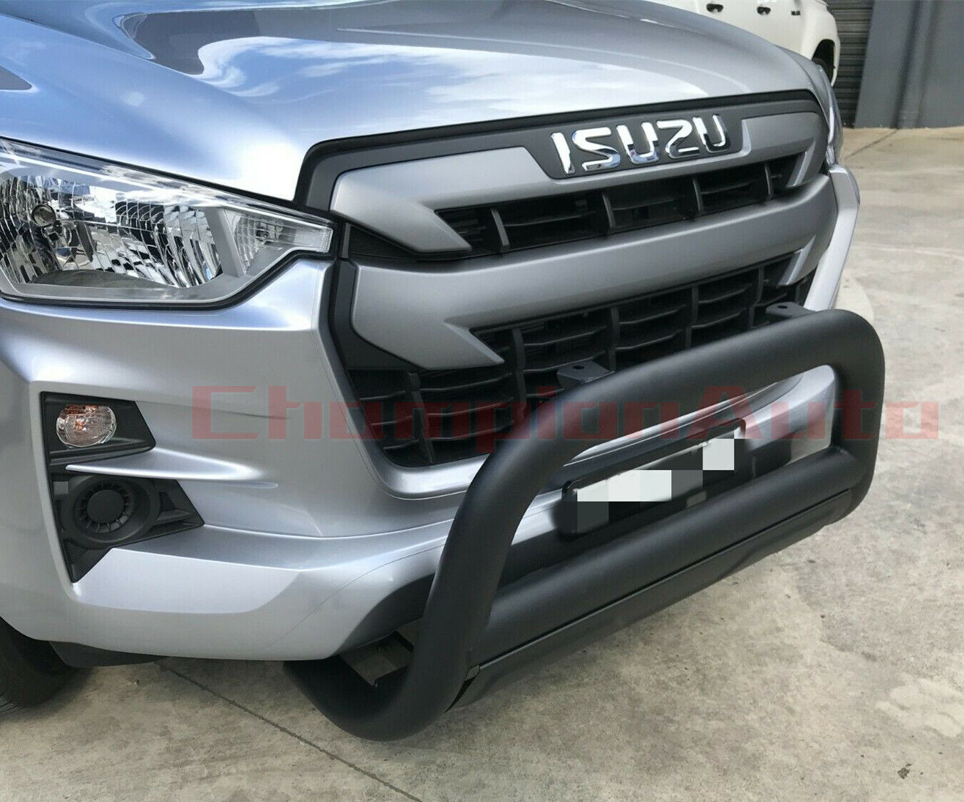 Nudge Bar 3.5'' OVAL Matt Sandy Black FIT Isuzu DMAX D-MAX 9/2020-2024