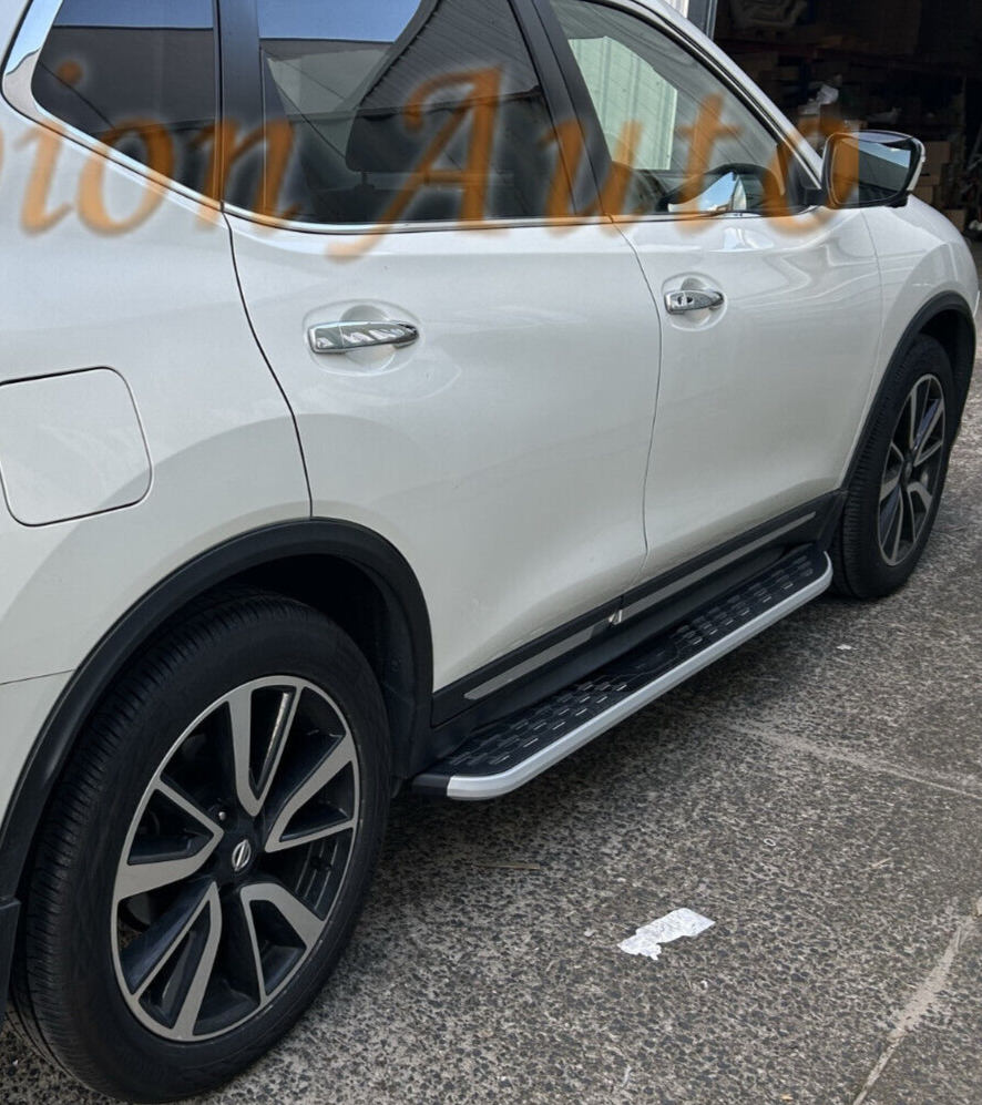 Nissan X-trail Xtrail T32 Side Steps A PAIR Aluminium 2014-2022 (XK)