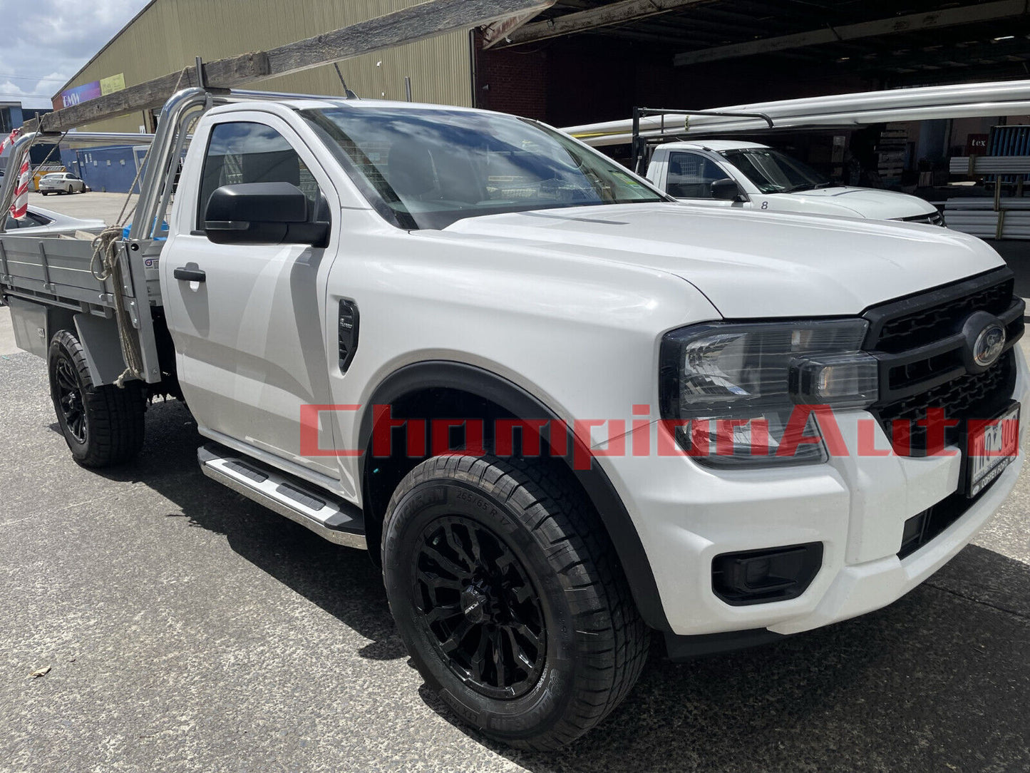 Single Cab Ranger Side Steps For the Next Gen Ford Ranger 09/2022-2024 (CMP15)