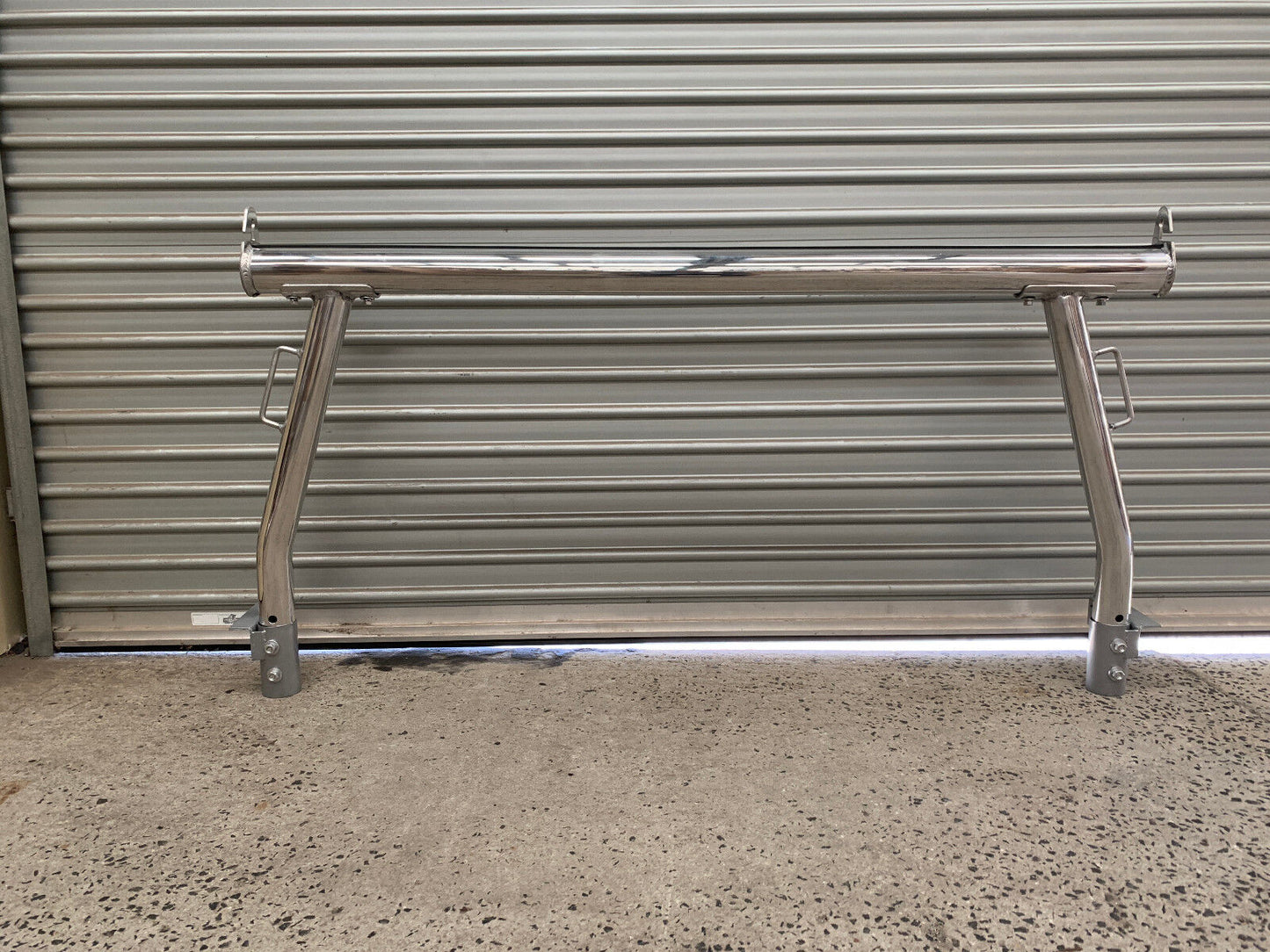3'' Polished Silver Alloy Ladder Rack for Volkswagen Amarok 2010-2022 TUB