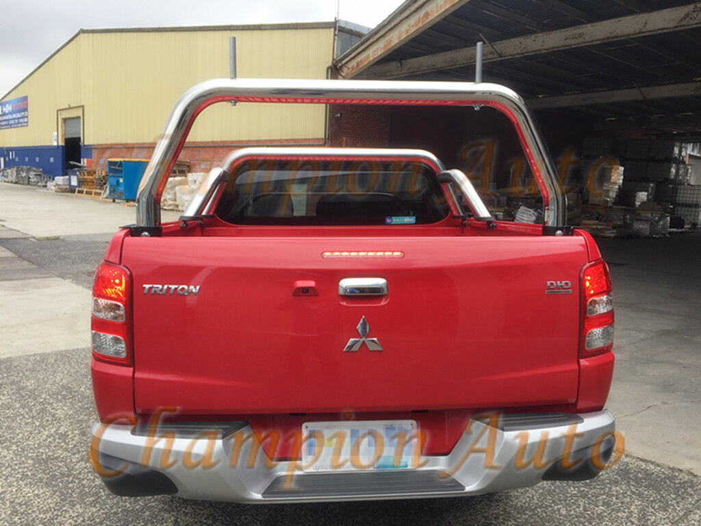 3''Stainless steel Ladder Rack fit Mitsubishi MQ Triton Tub 2015- 2019