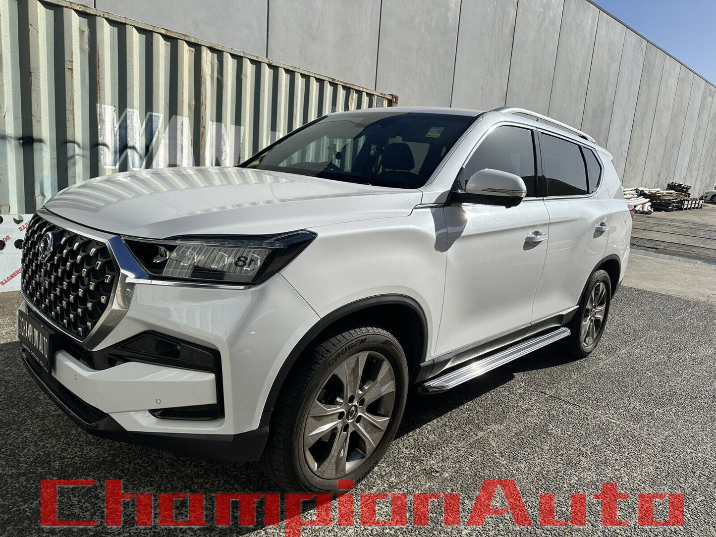 Side Steps Running Boards for SsangYong Rexton 2019-2024 All Models (XR)