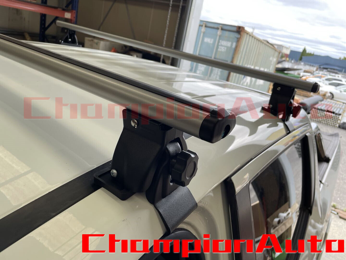 Roof Racks Aluminum Silver Cross Bars 52'' Mistubishi Triton MQ 2015-2019