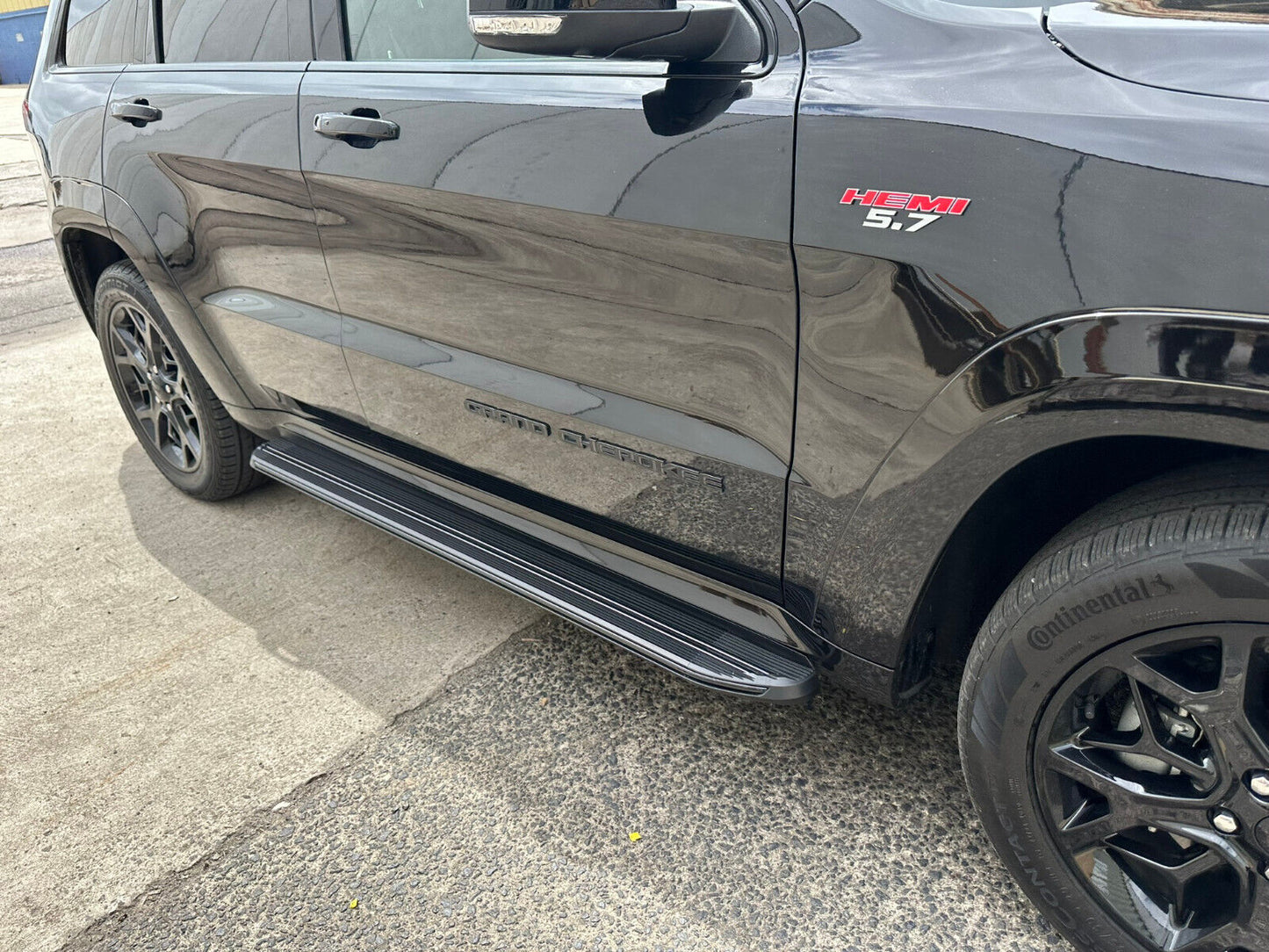 Black Side Steps for Jeep Grand Cherokee SRT S-Limited S-Overland 11-22