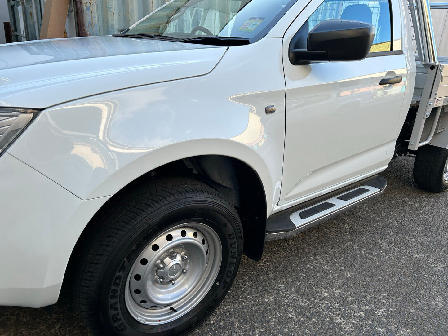 Single Cab Side Steps to fit The New Isuzu D-max Dmax D max 09/2020-2024 (CMP15)