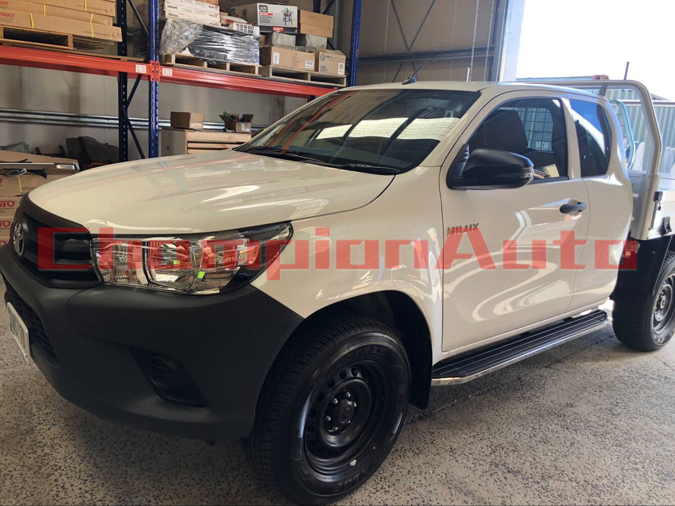 Side Steps For Extra Cab Toyota Hilux WorkMate 2015 - 2024 (CMP88)
