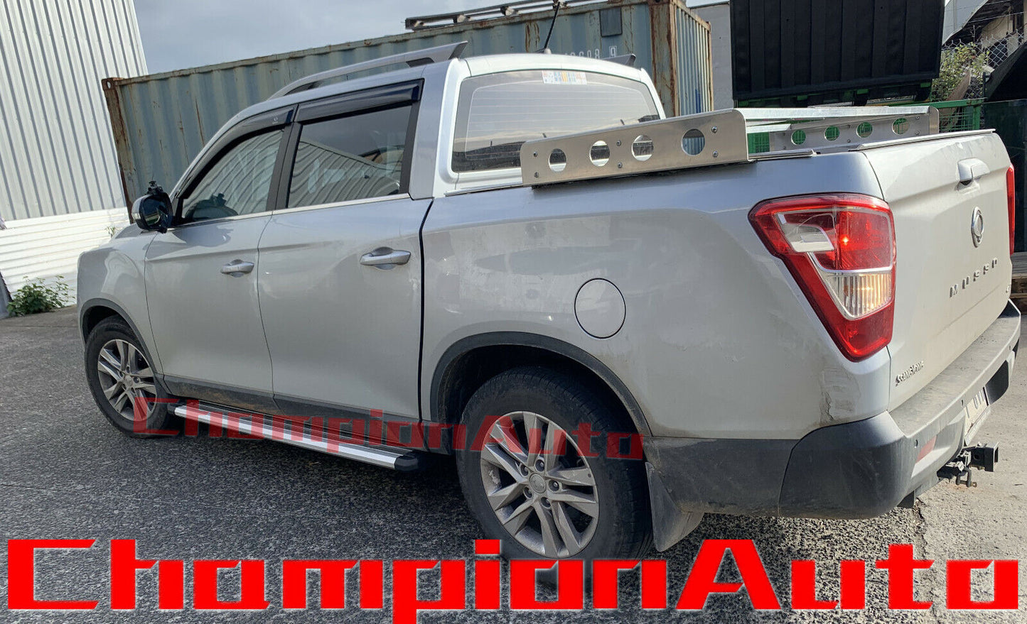 SsangYong Musso / Musso XLV Dual Double Cab 4 DOORS Side Steps 2019 -2024 (S6)