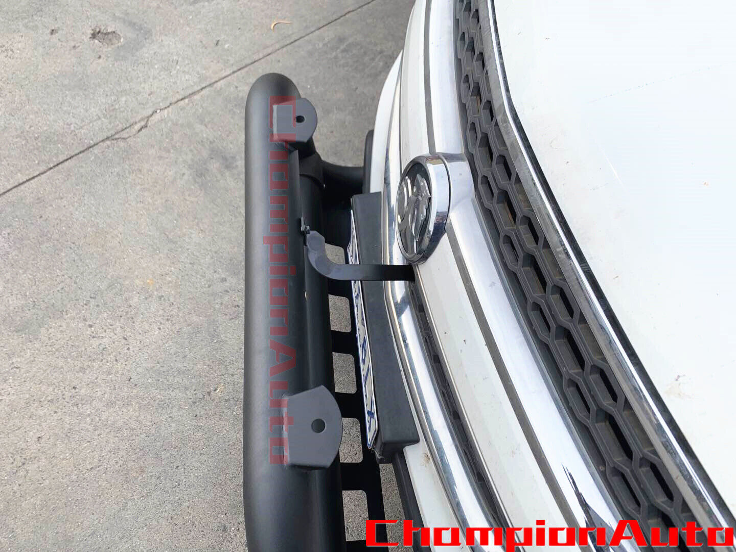 Holden RG Colorado Nudge Bar 2012- 2020 3'' Matt Sandy Black Powder Coated Steel