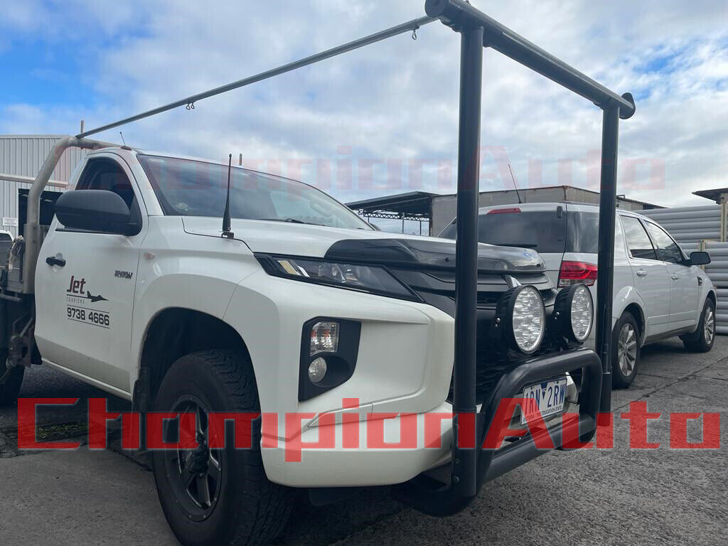 Nudge Bar for Mitsubish Triton MR 2019-2024 with Front Ladder Rack H Rack HFrame