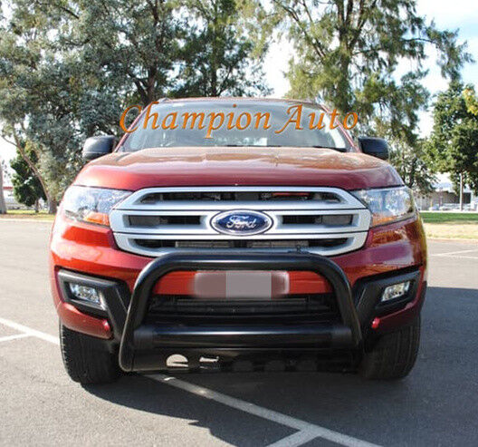 Ford Everest Ambiente Only Nudge Bar 2012-2018 3'' Black Powder Coated Steel