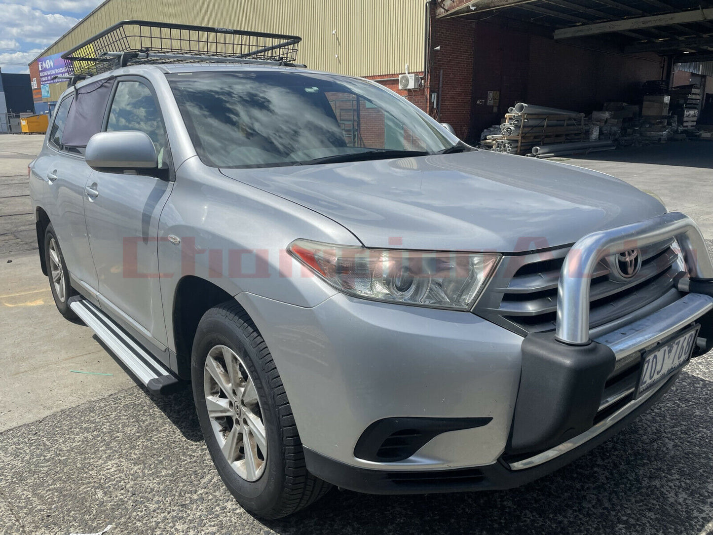 Alloy Side Steps Running Boards for Toyota Kluger 2008-2013 (S6)