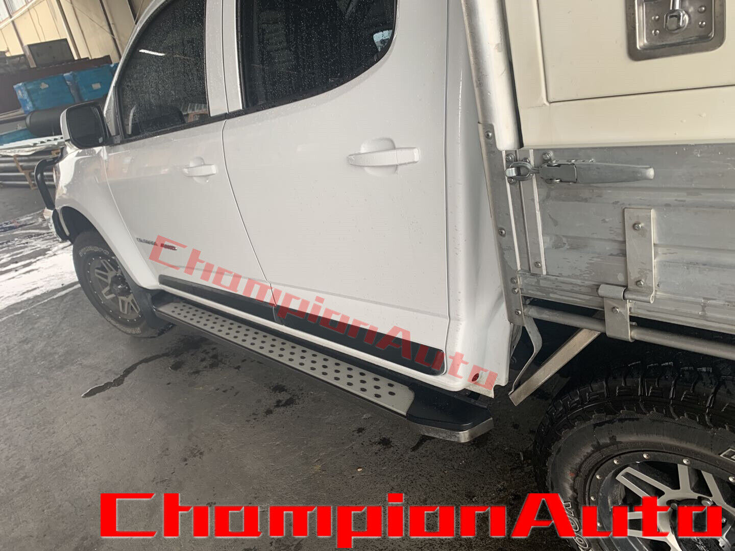To Fit 2018-2020 Mercedes Benz X Class Double Cab Side Steps Steel(CMP16)