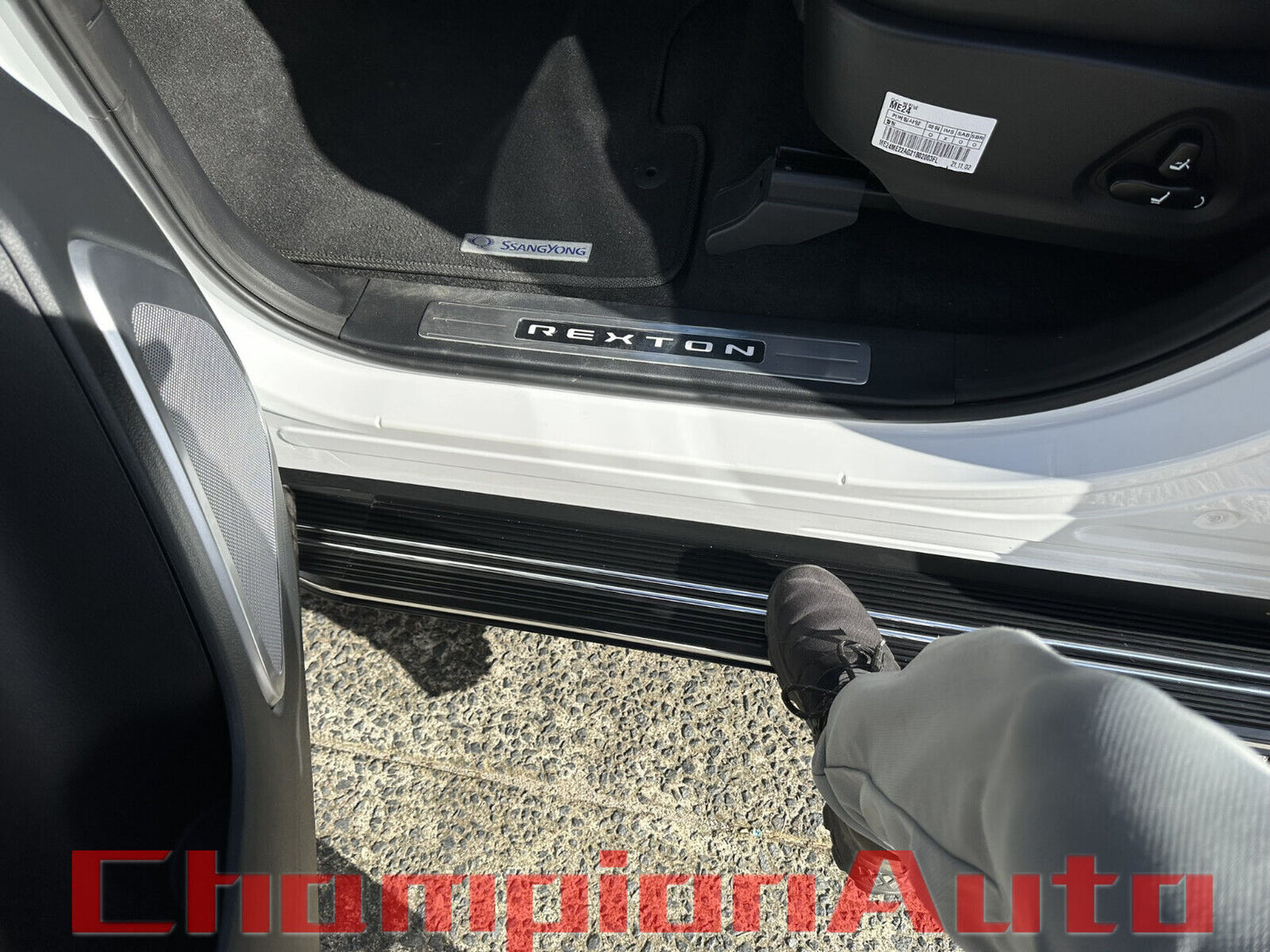 Side Steps Running Boards for SsangYong Rexton 2019-2024 All Models (XR)