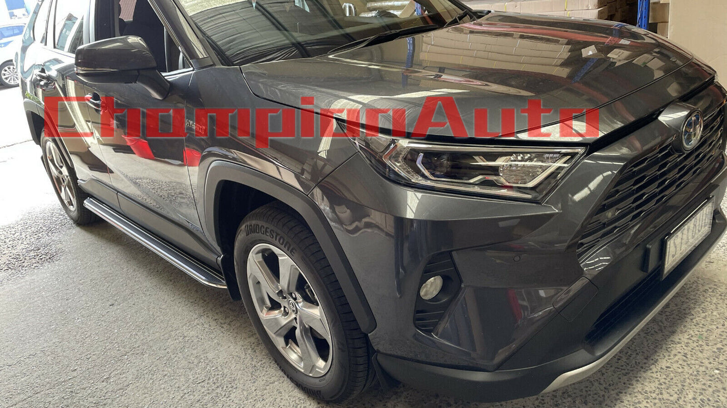 Side Steps Running Boards Aluminium To Fit Toyota NEW Rav4 2019-2024 (XR)