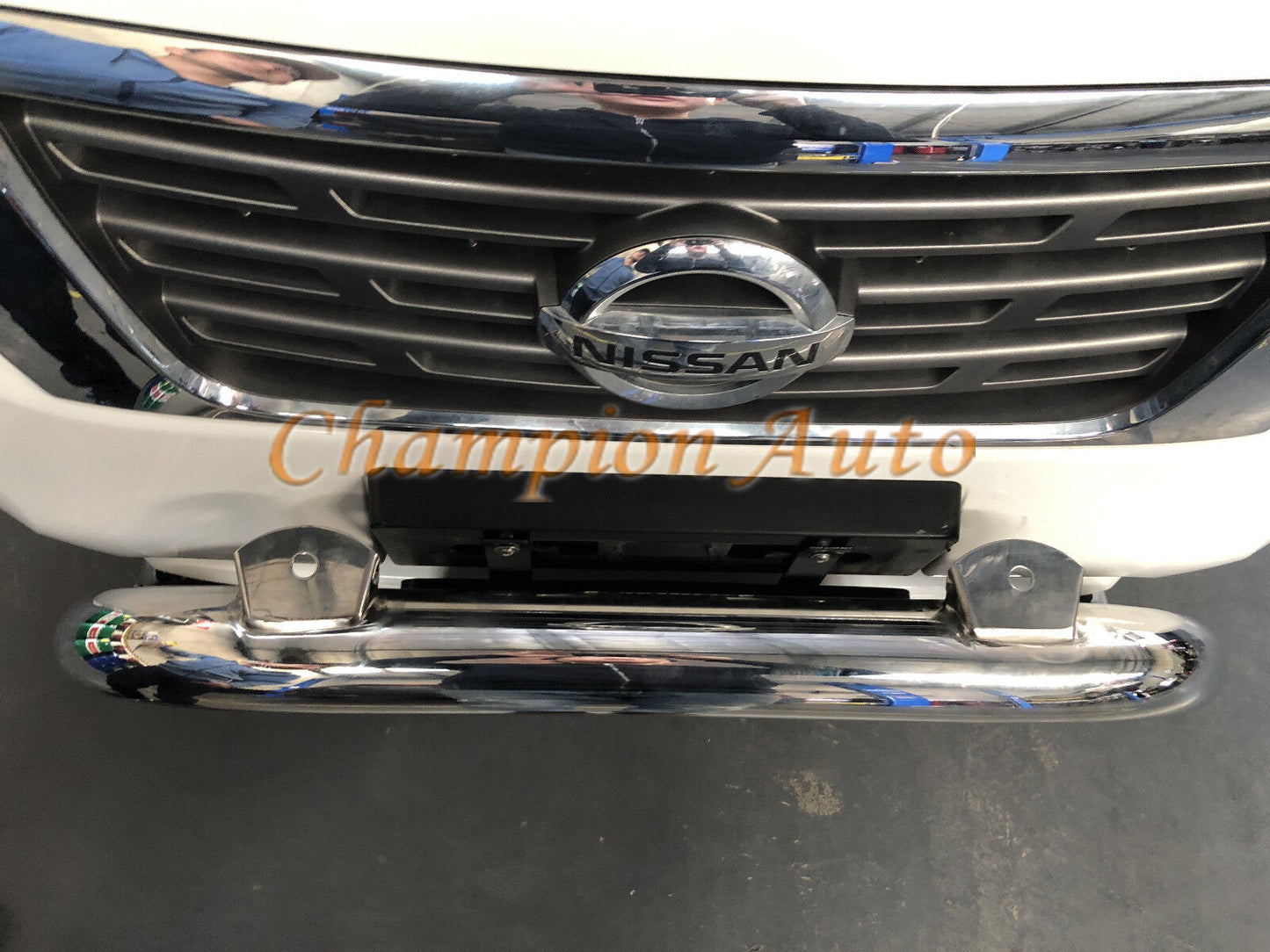 3" Stainless Steel Low Loop Nudge Bar to fit Mitsubishi Triton MR Series 2019+