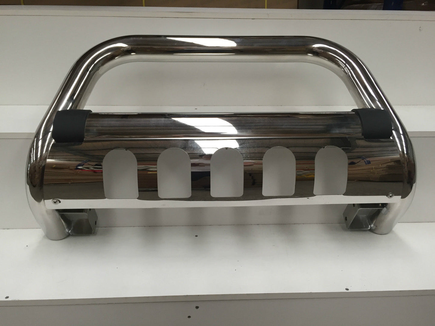 Ford Ranger 3.0" Stainless Steel Nudge Bar 2012-2021 Spot Light Mounting Tabs