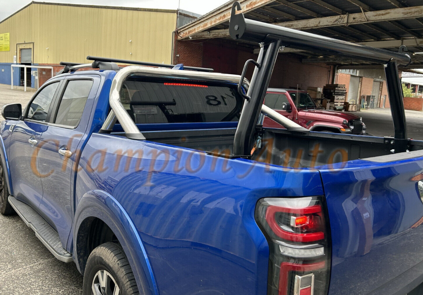 BLACK Alloy Ladder Rack for GWM Cannon 2021+