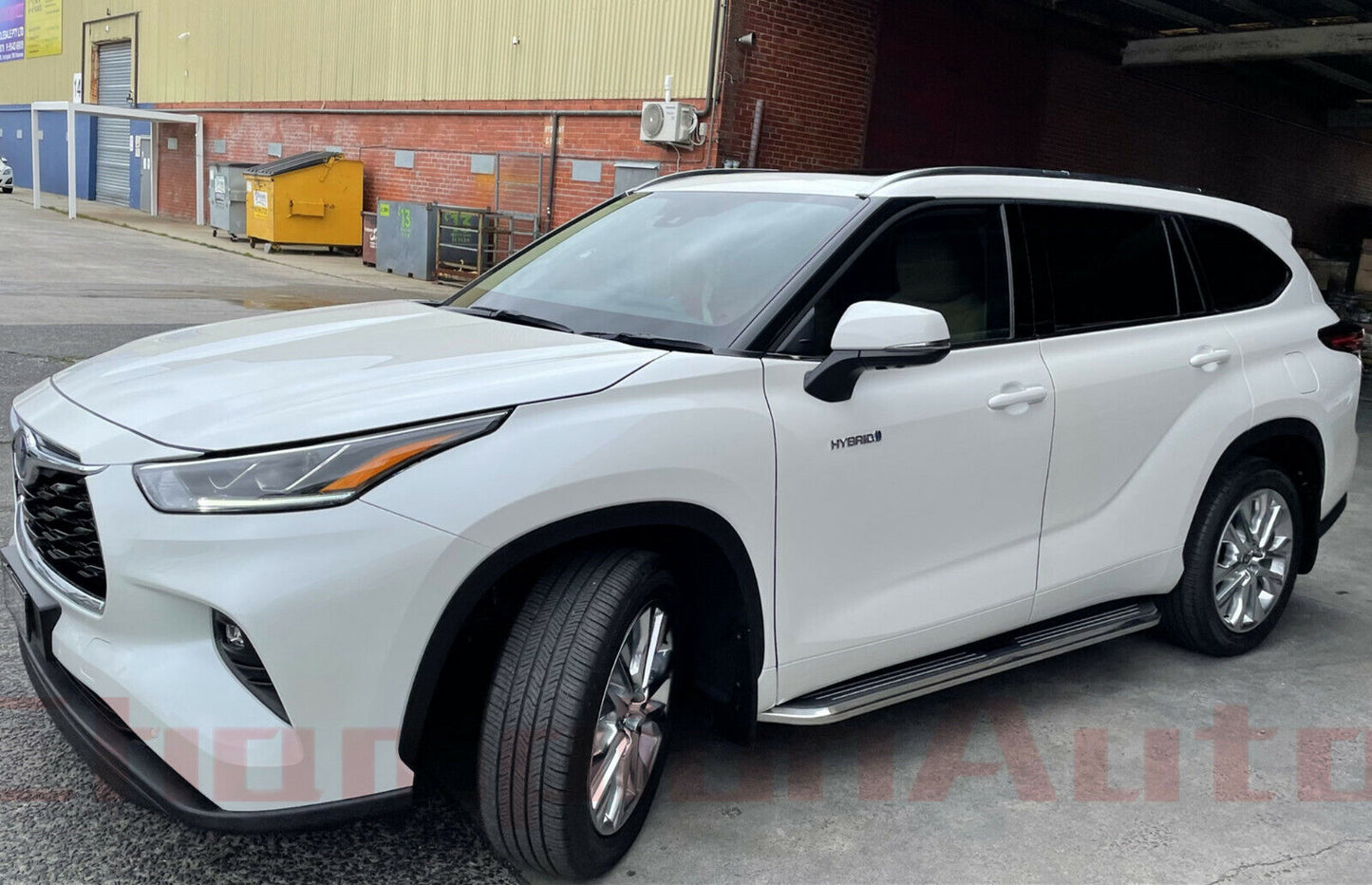 Side Steps Running Boards Aluminium for The New Toyota Kluger 2021-2024 (CMP94)