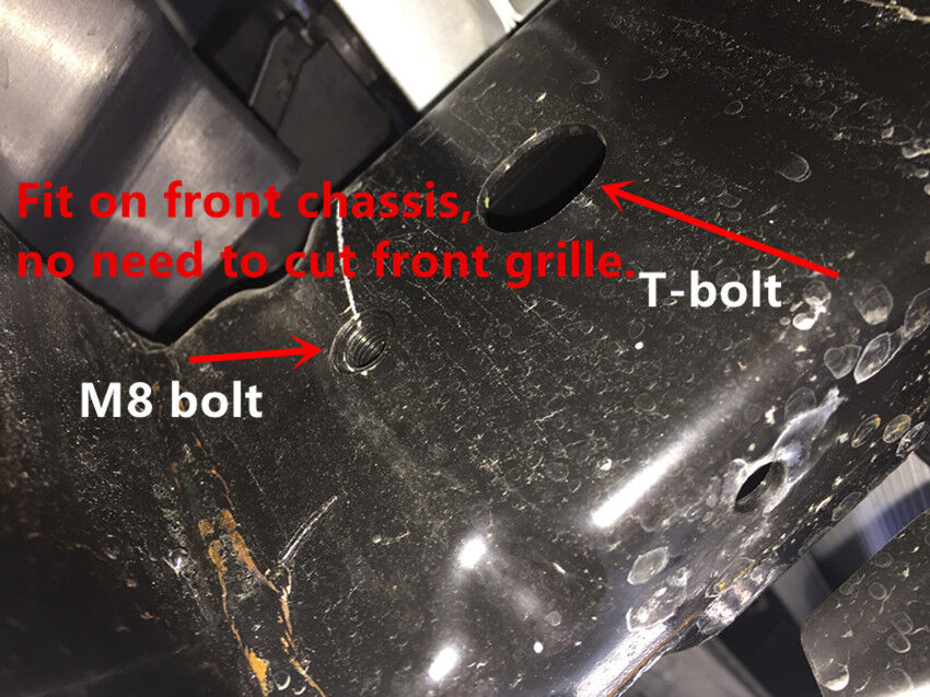 Polished Alloy Silver Nudge Bar for Mistubishi MQ Triton 2015-2018