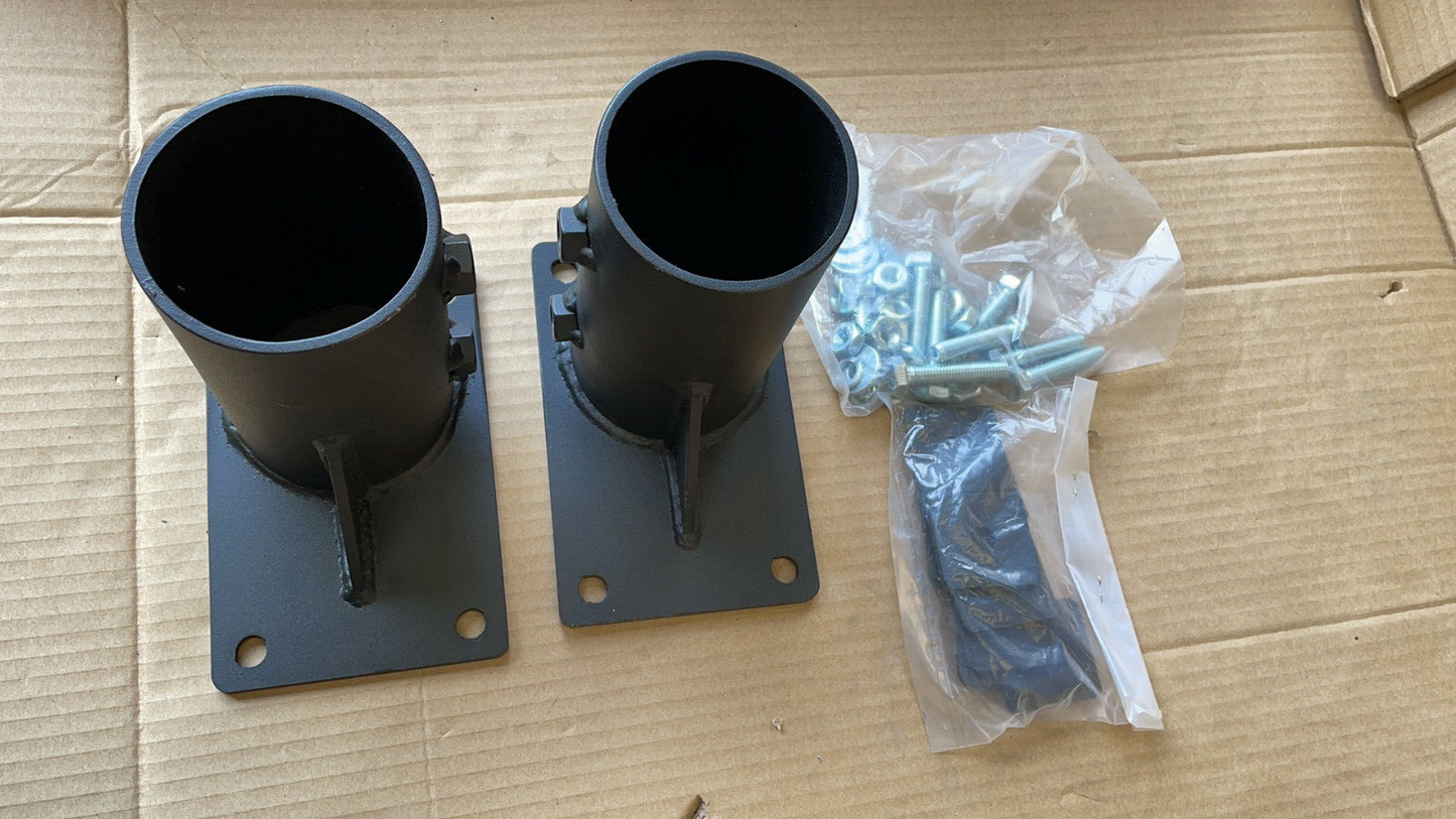 A pair of Heavy Duty Brackets for 3'' 76mm tube Ladder Rack Inner Diameter 82mm