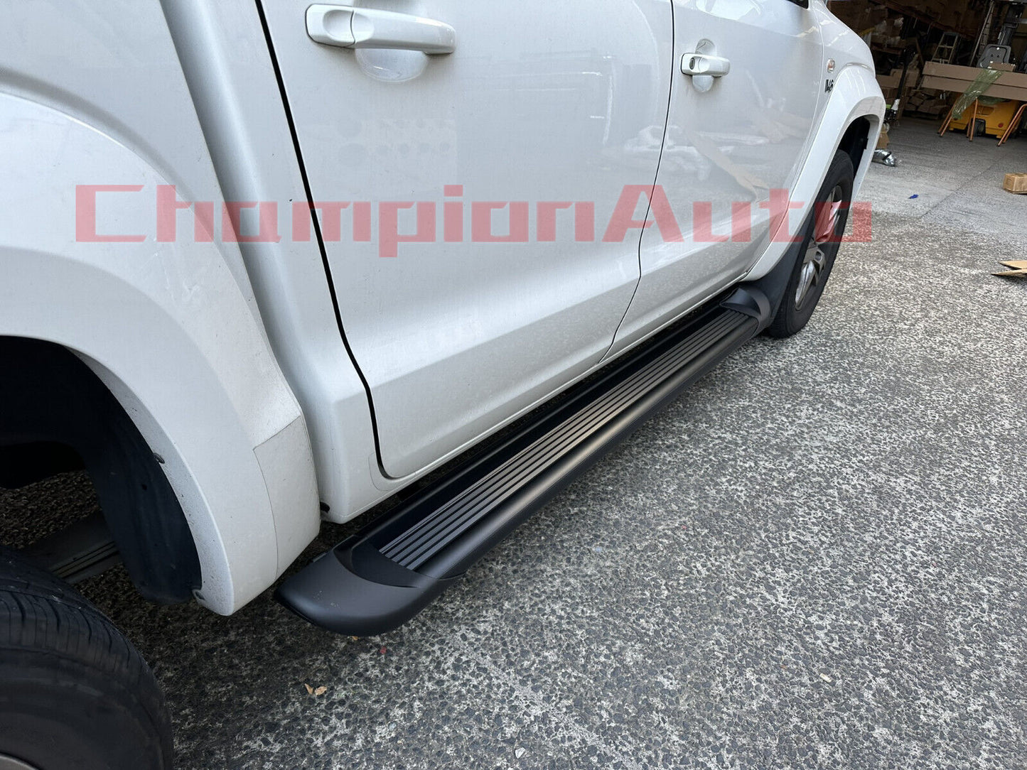 Double cab Black Side Steps For Isuzu D-max Dmax Dual Cab 09/2020 -2024 (CBB)