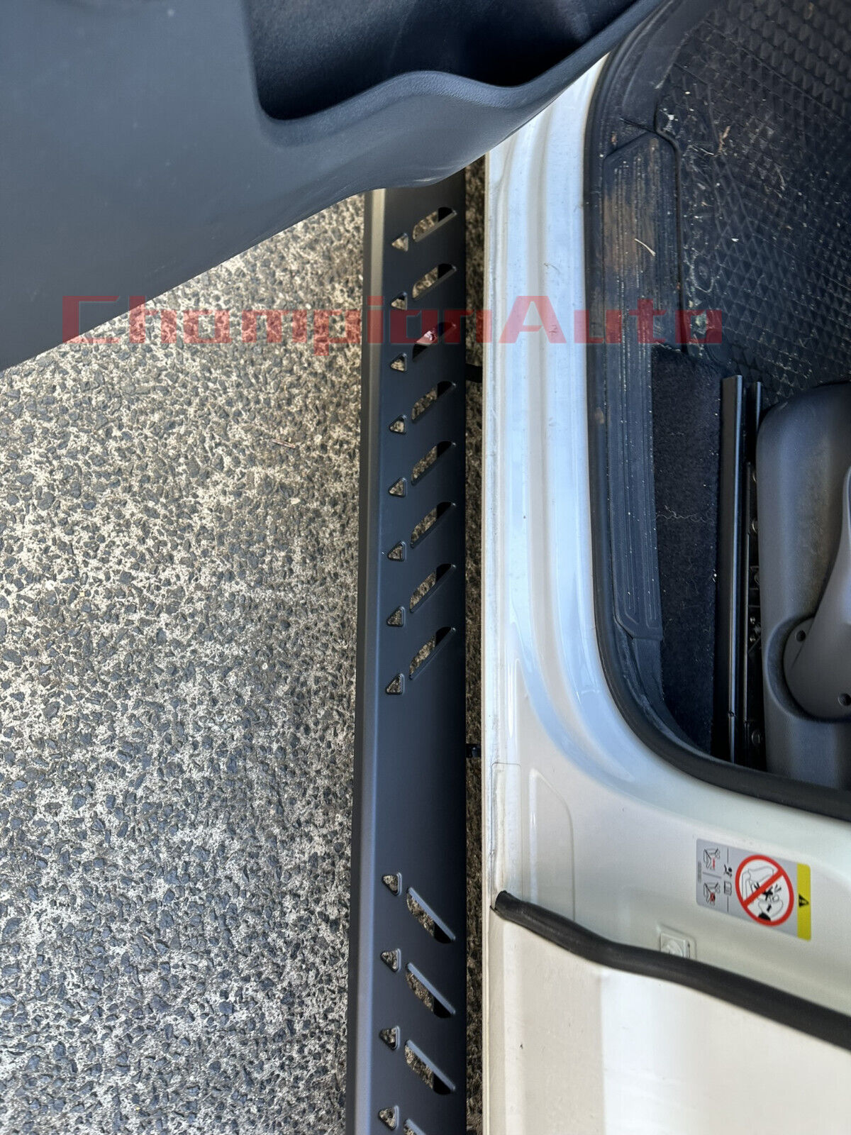 Black Steel Side Steps For Isuzu D-Max d max Dual Cab 09/2020 -2024