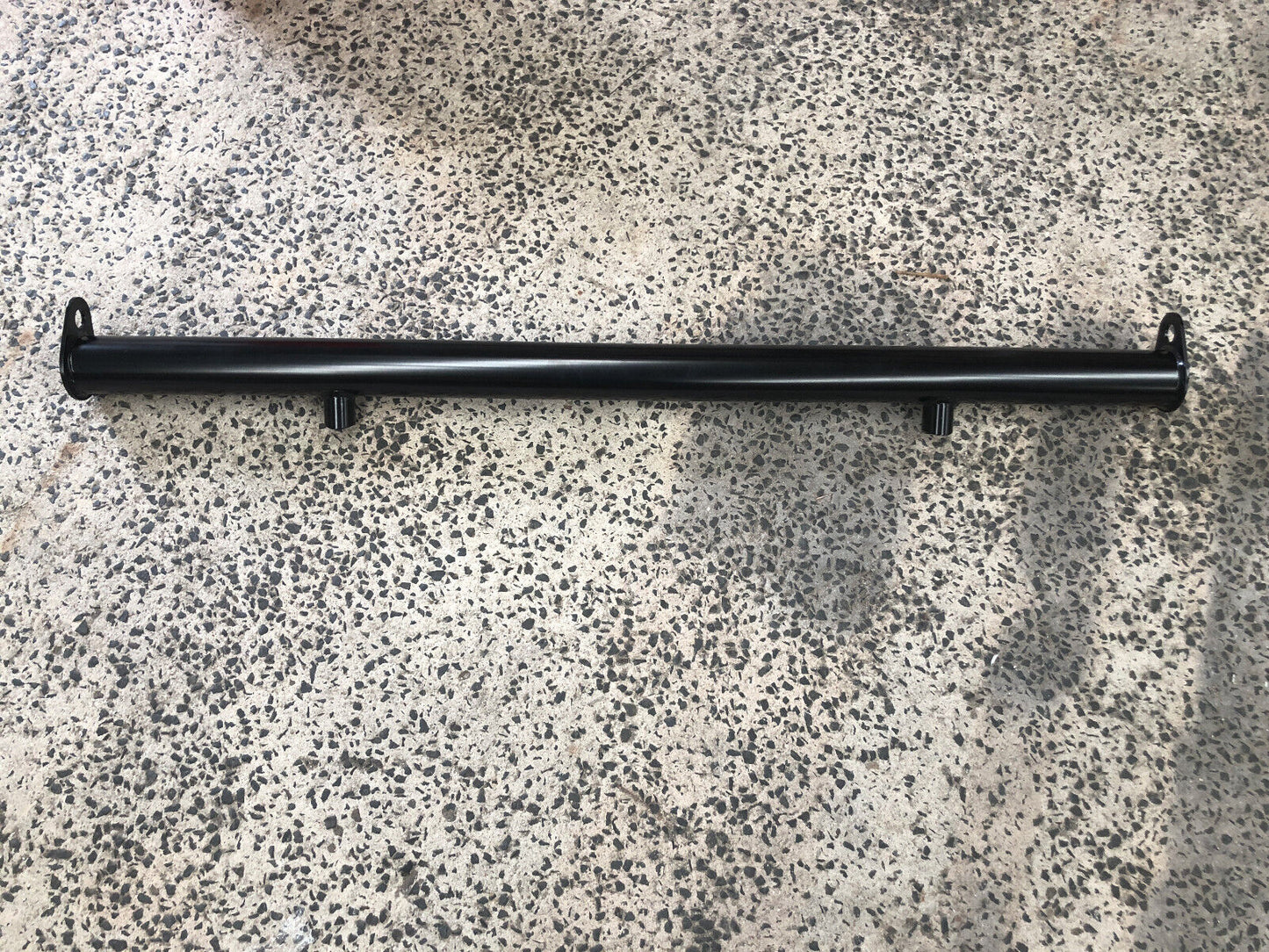 BLACK STEEL Ladder Rack/Sports Bar Extension Bar Steel Black 1500mm
