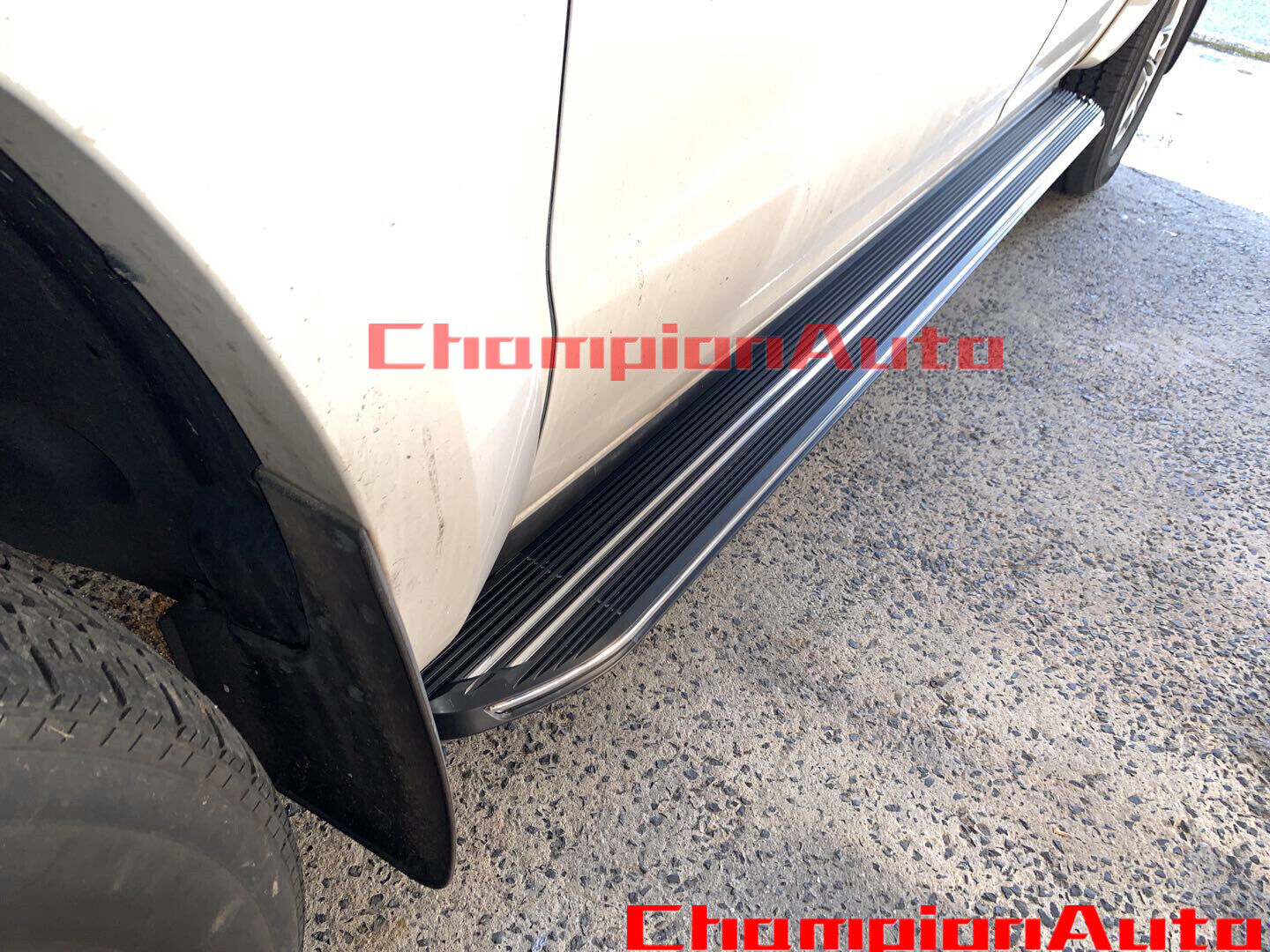 Super Cab Alloy Side Steps for the Next Gen Ford Ranger XL 2023+ (XR)